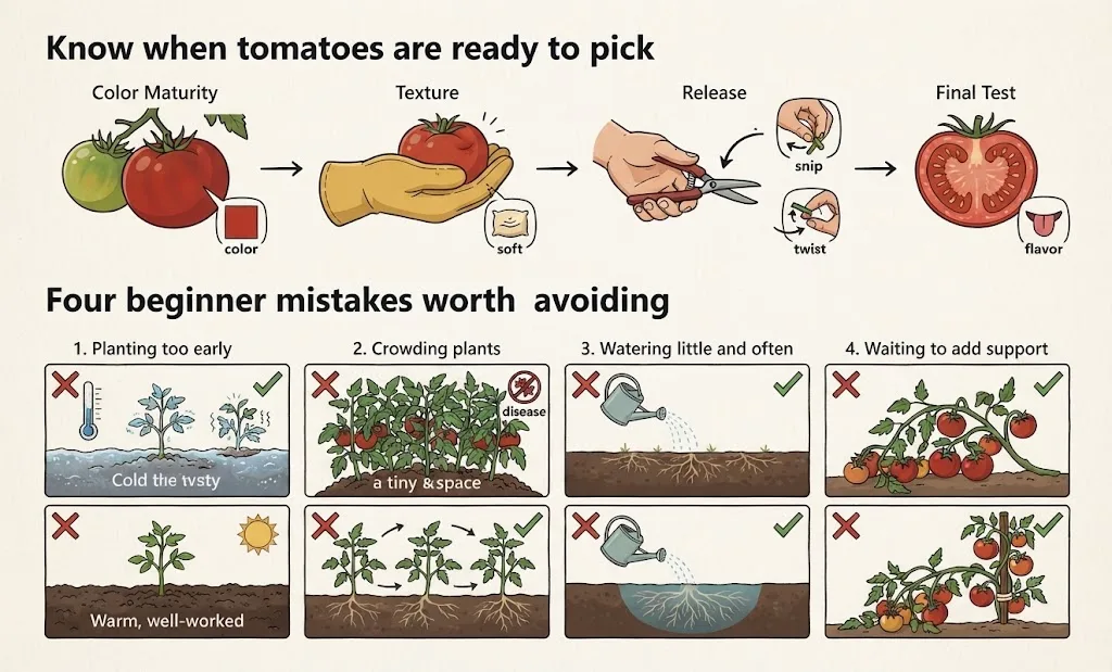 How to Grow Tomatoes: Planting, Care & Harvest Guide