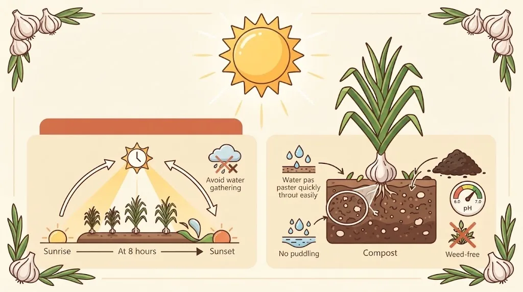How to Grow Garlic: Planting Cloves, Care & Harvest
