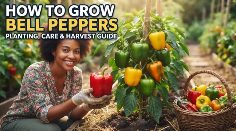 How to Grow Bell Peppers: Planting, Care & Harvest Guide