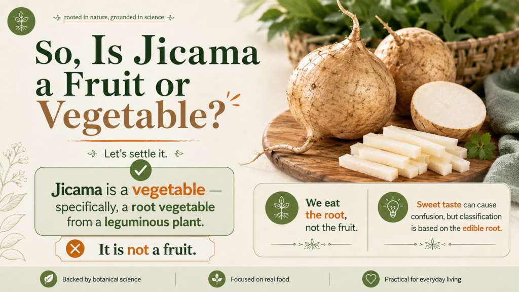 Is Jicama a Fruit or Vegetable?