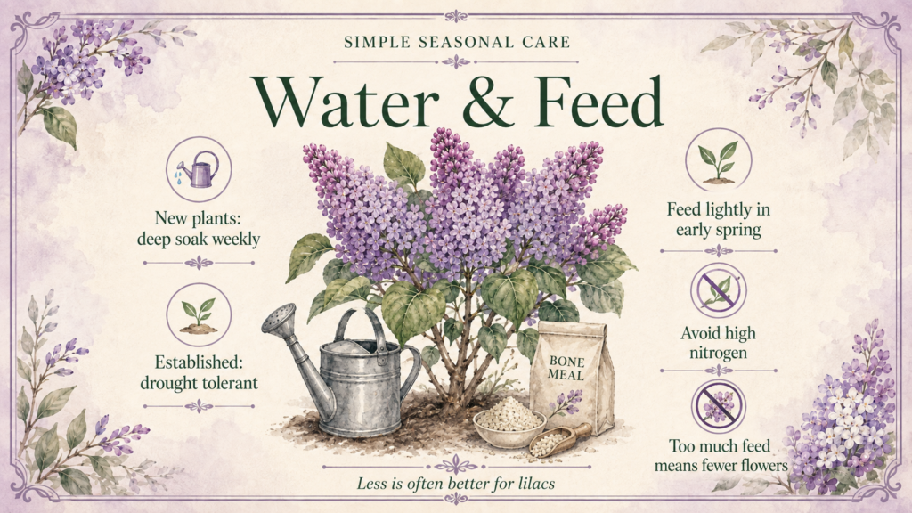 How to Plant, Grow, and Care for Lilac Bushes: Full Guide Mature lilac bush growing in a sunny spring garden
