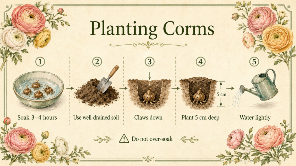 Learn How to Plant, Care for and Grow Ranunculus Flowers Buttercup plants growing naturally in a grassy garden area