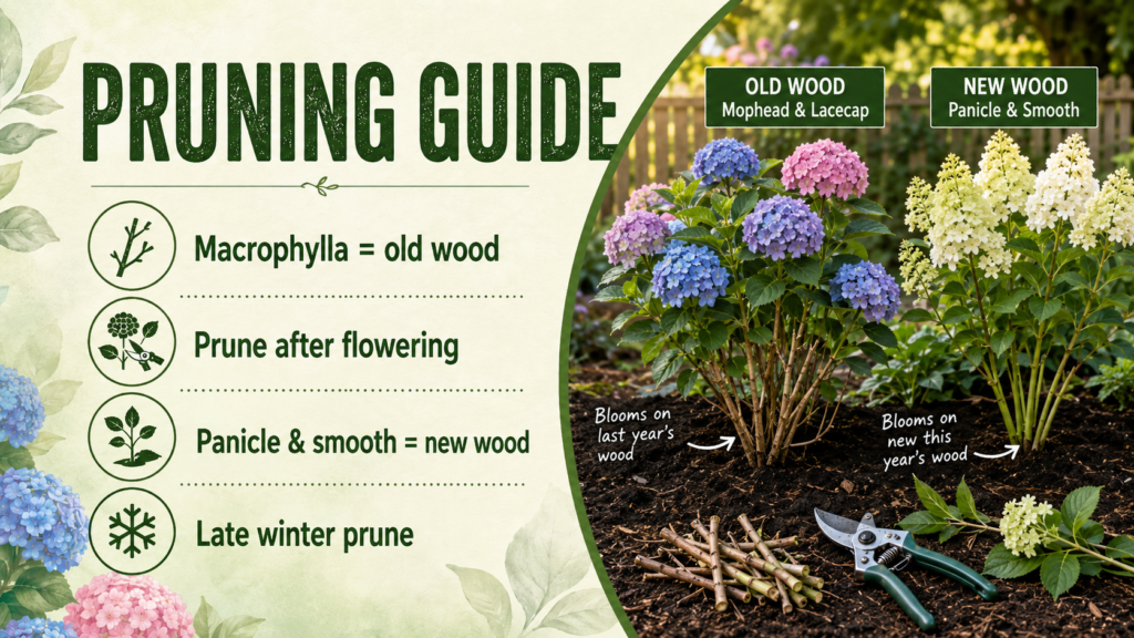 Hydrangea Care: How to Grow Beautiful Hydrangeas at Home How to grow hydrandea with proper pruning for strong growth and beautiful flowers