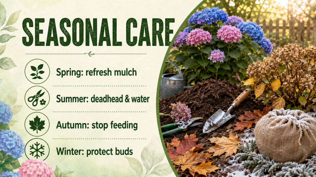 Hydrangea Care: How to Grow Beautiful Hydrangeas at Home Hydrandea care for encouraging abundant blooms throughout the growing season
