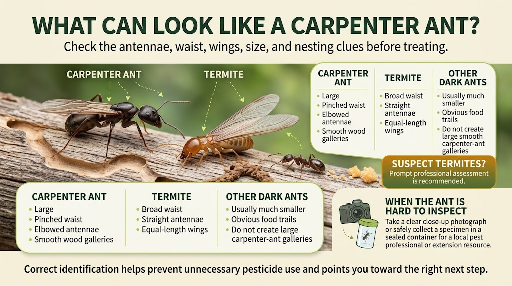 Carpenter Ants: Identification, Damage & Control