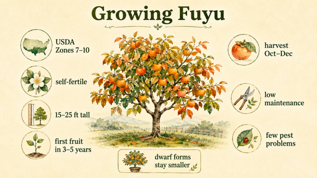 Persimmon Varieties Fuyu Hachiya Saijo And More Saijo persimmons ripening on a healthy fruit tree. Close-up of ripe persimmon fruit with bright orange skin