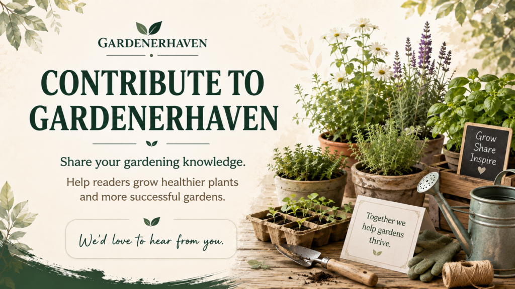 Write for Us – Gardening Guest Posts