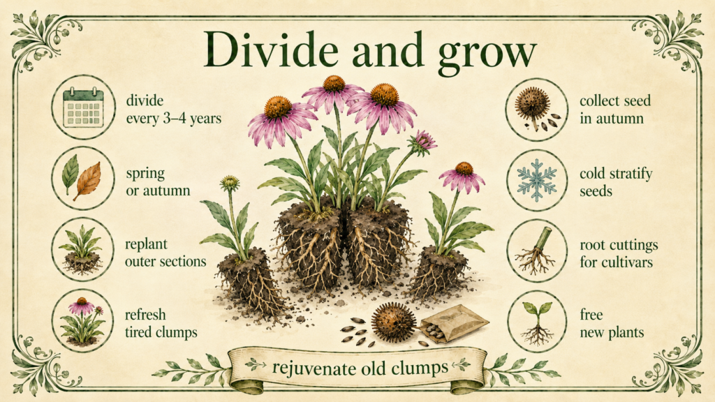 Echinacea (Coneflower): How To Grow And Care For It Mature echinacea plants standing tall in a sunny garden