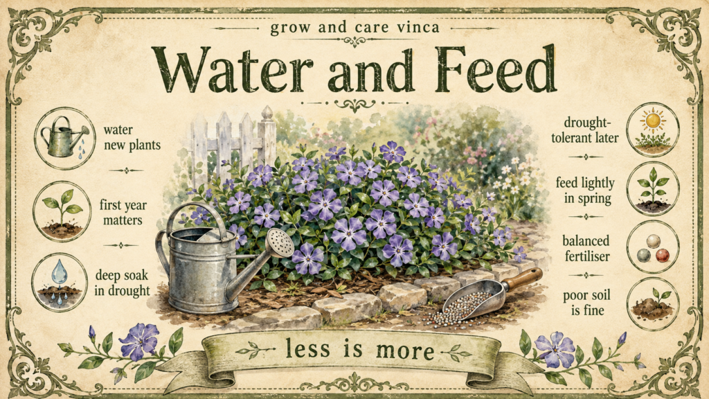 Periwinkle Plant: Complete Growing, Planting, and Care Guide Periwinkle plants growing as ground cover beneath garden trees