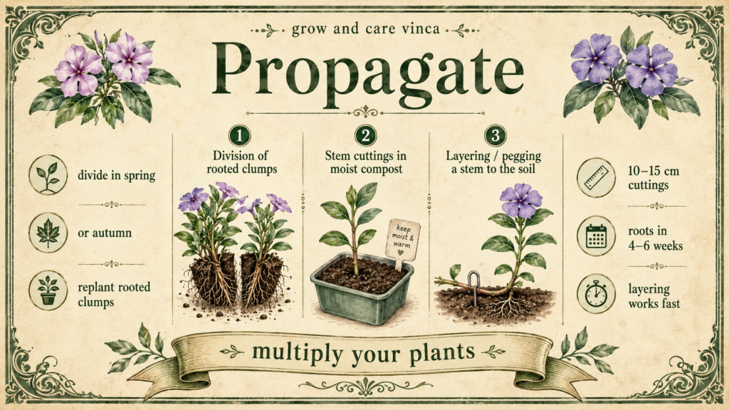 Periwinkle Plant: Complete Growing, Planting, and Care Guide Pink periwinkle flowers blooming beside lush green foliage
