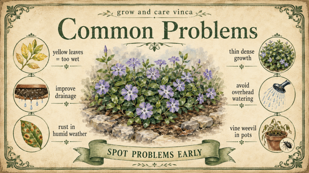 Periwinkle Plant: Complete Growing, Planting, and Care Guide Close-up of glossy periwinkle leaves and colorful flowers